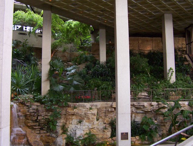 3- Garden in lobby